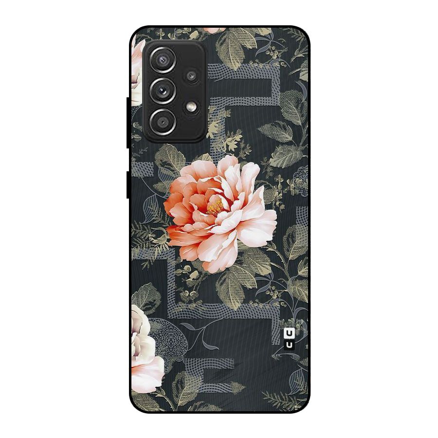 Art And Floral Metal Back Case for Galaxy A52s 5G
