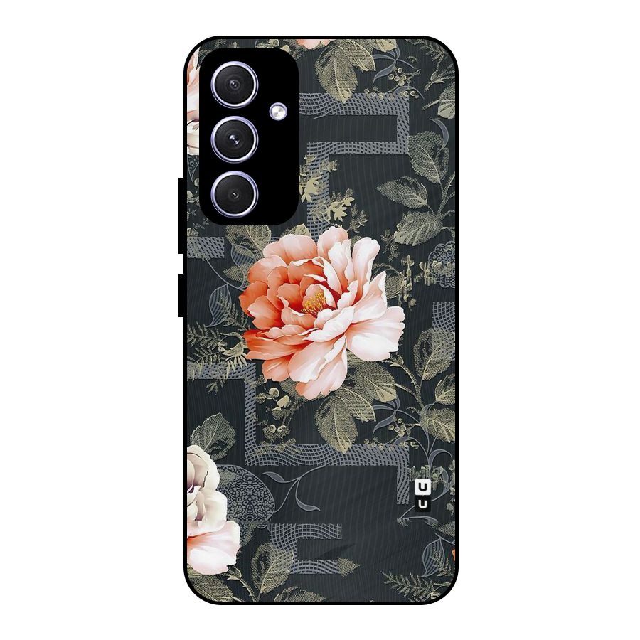 Art And Floral Metal Back Case for Galaxy A54