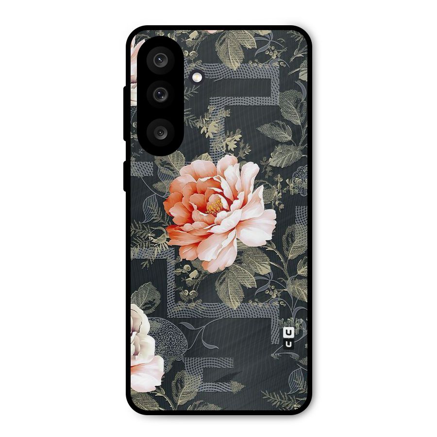 Art And Floral Metal Back Case for Galaxy F56