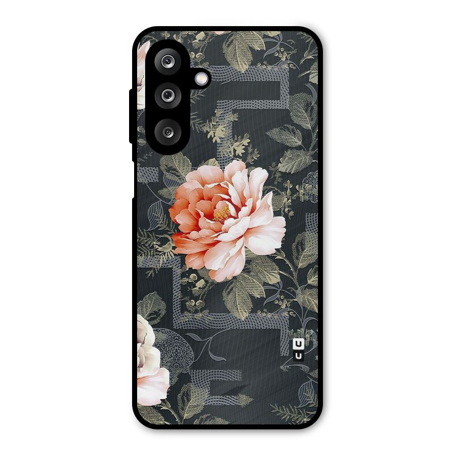 Art And Floral Metal Back Case for Galaxy M36