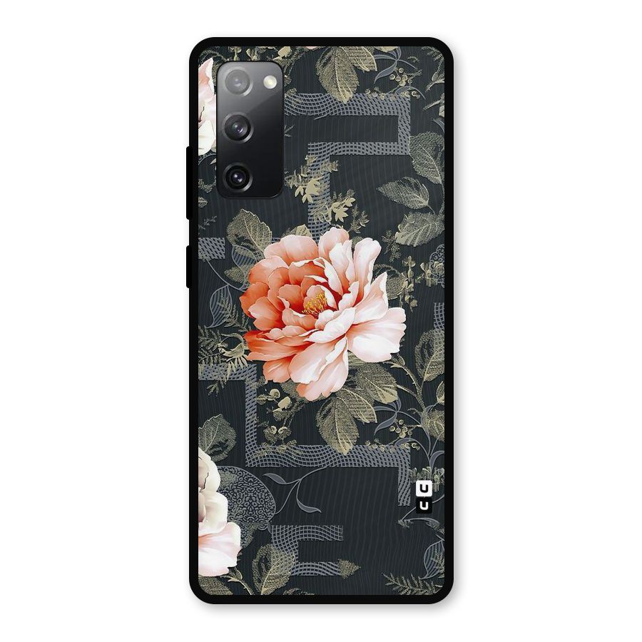 Art And Floral Metal Back Case for Galaxy S20 FE 5G