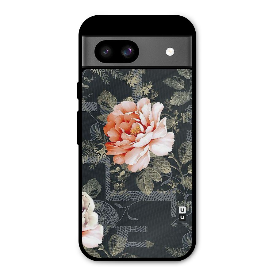 Art And Floral Metal Back Case for Google Pixel 8a