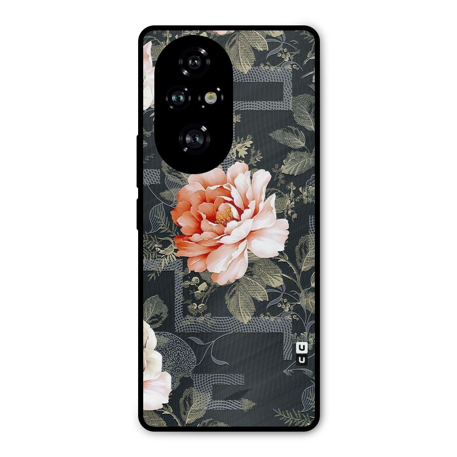 Art And Floral Metal Back Case for Honor 200 Pro