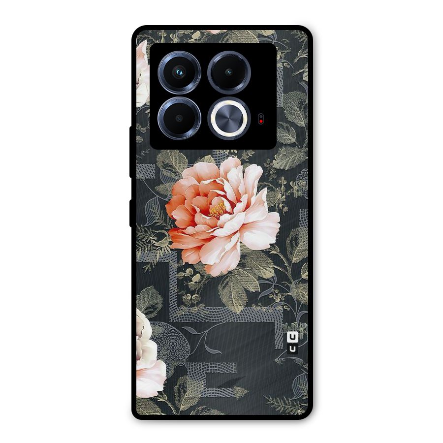 Art And Floral Metal Back Case for Infinix Note 40 5G
