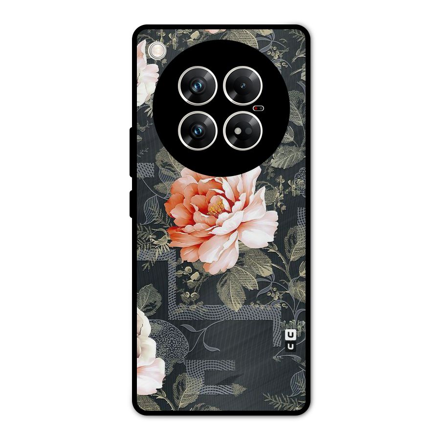 Art And Floral Metal Back Case for Infinix Zero 40 5G