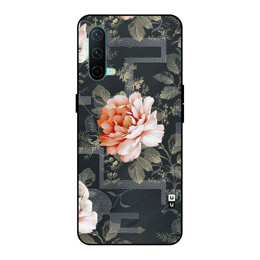 Art And Floral Metal Back Case for OnePlus Nord CE 5G