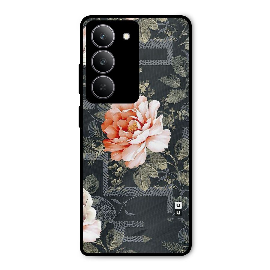 Art And Floral Metal Back Case for Realme 14x