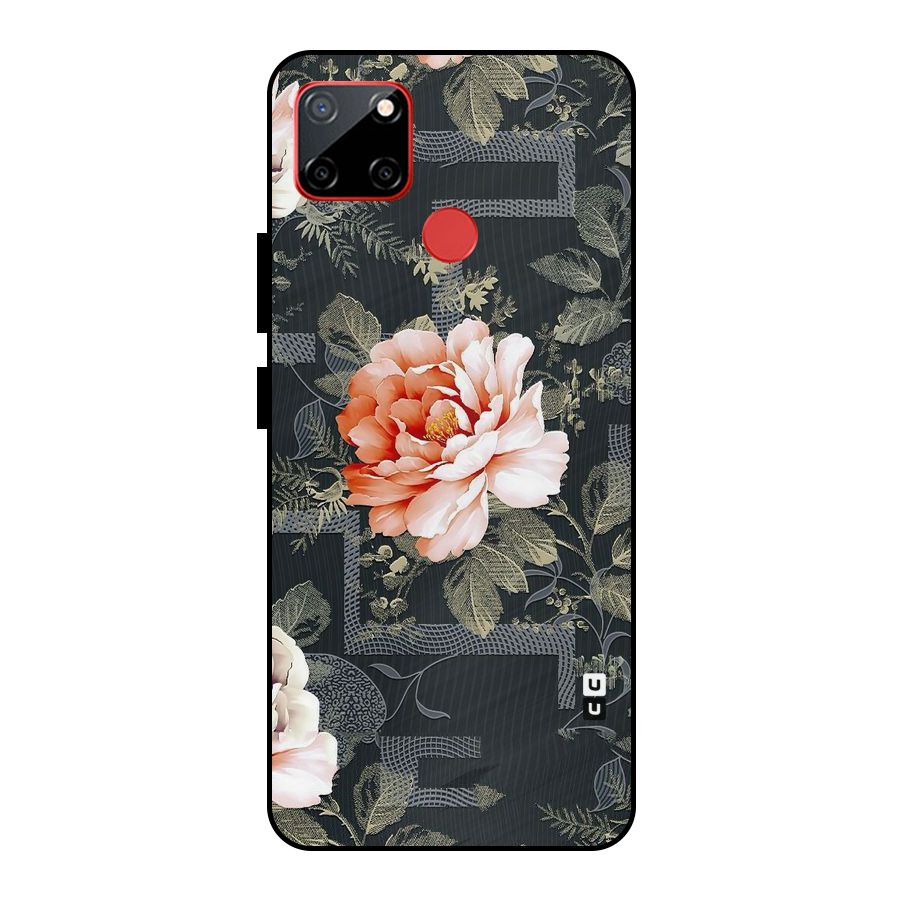 Art And Floral Metal Back Case for Realme C12