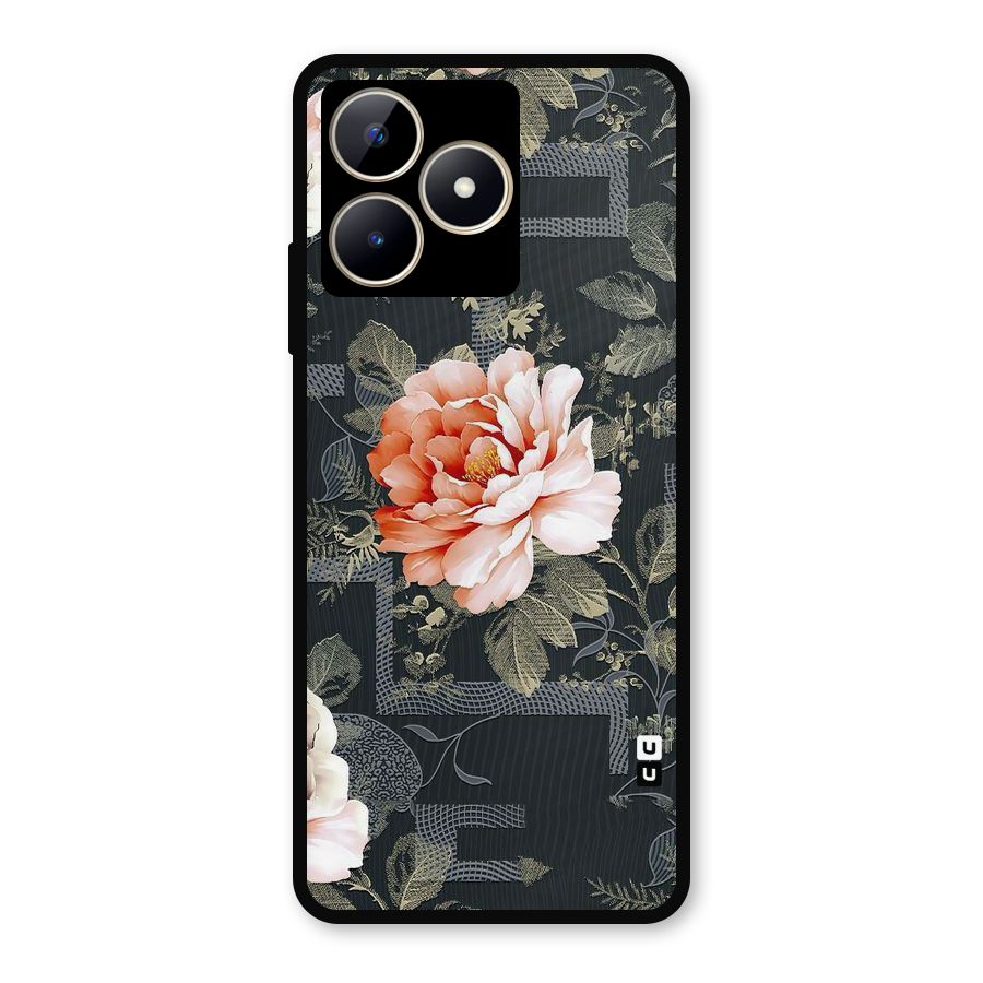 Art And Floral Metal Back Case for Realme C53