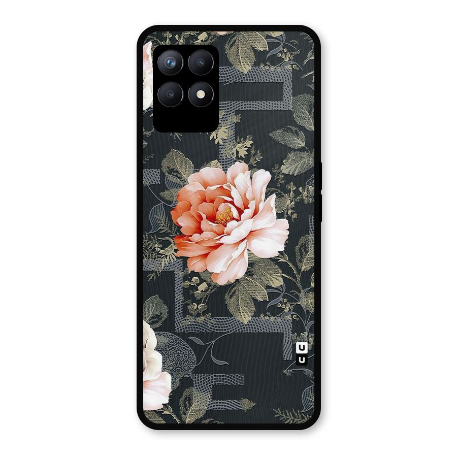 Art And Floral Metal Back Case for Realme Narzo 50