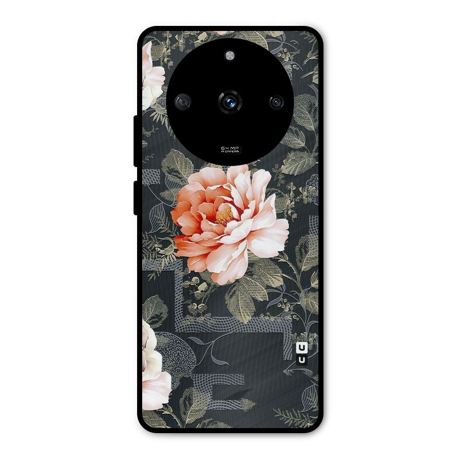 Art And Floral Metal Back Case for Realme Narzo 60 5G