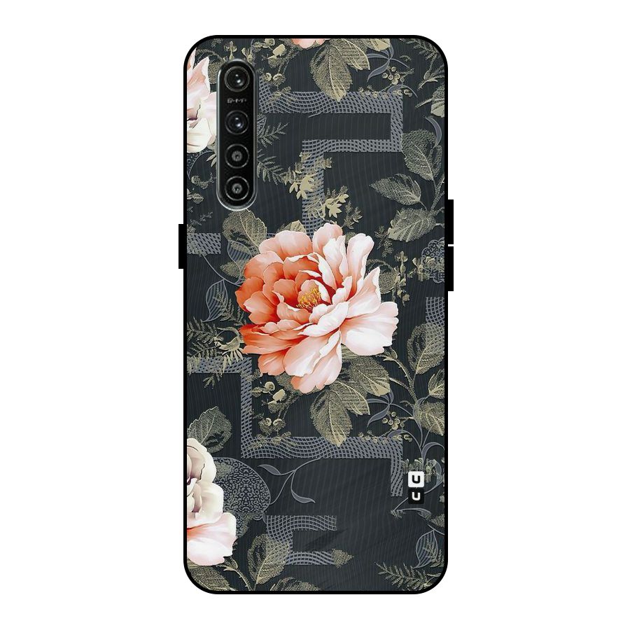 Art And Floral Metal Back Case for Realme XT
