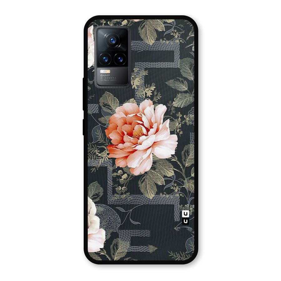 Art And Floral Metal Back Case for Vivo Y73