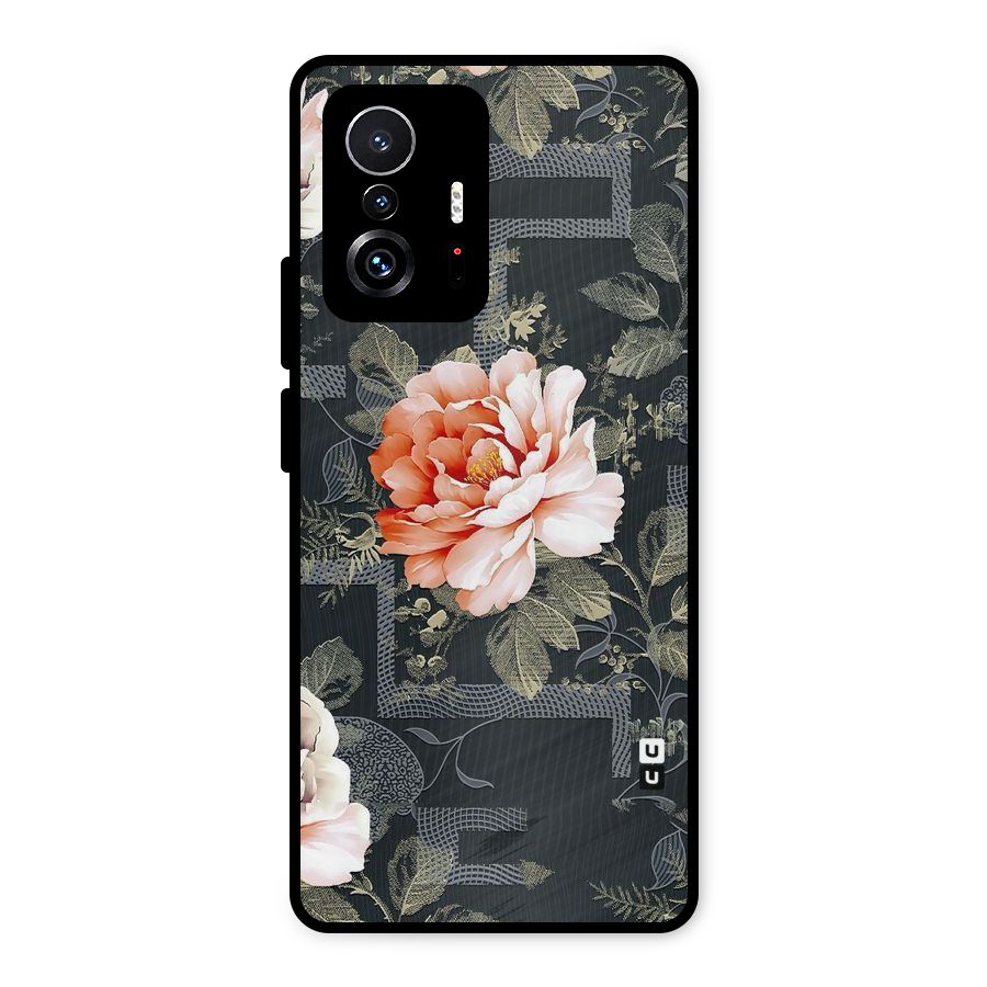 Art And Floral Metal Back Case for Xiaomi 11T Pro