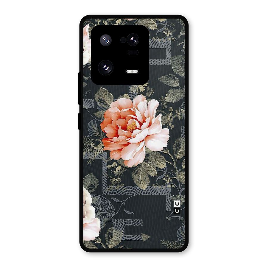 Art And Floral Metal Back Case for Xiaomi 13 Pro
