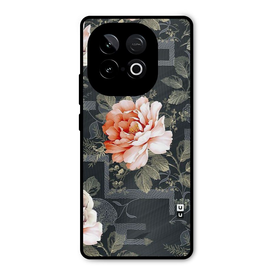 Art And Floral Metal Back Case for iQOO Neo 10
