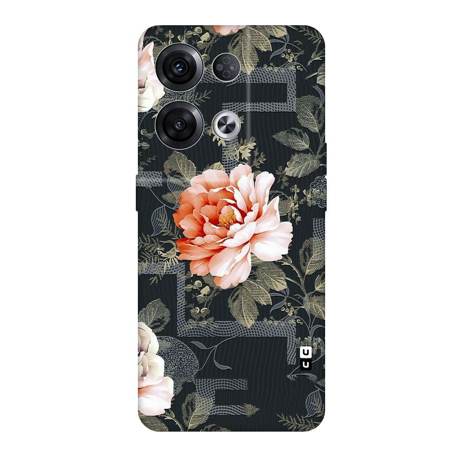 Art And Floral Original Polycarbonate Back Case for Oppo Reno8 Pro 5G