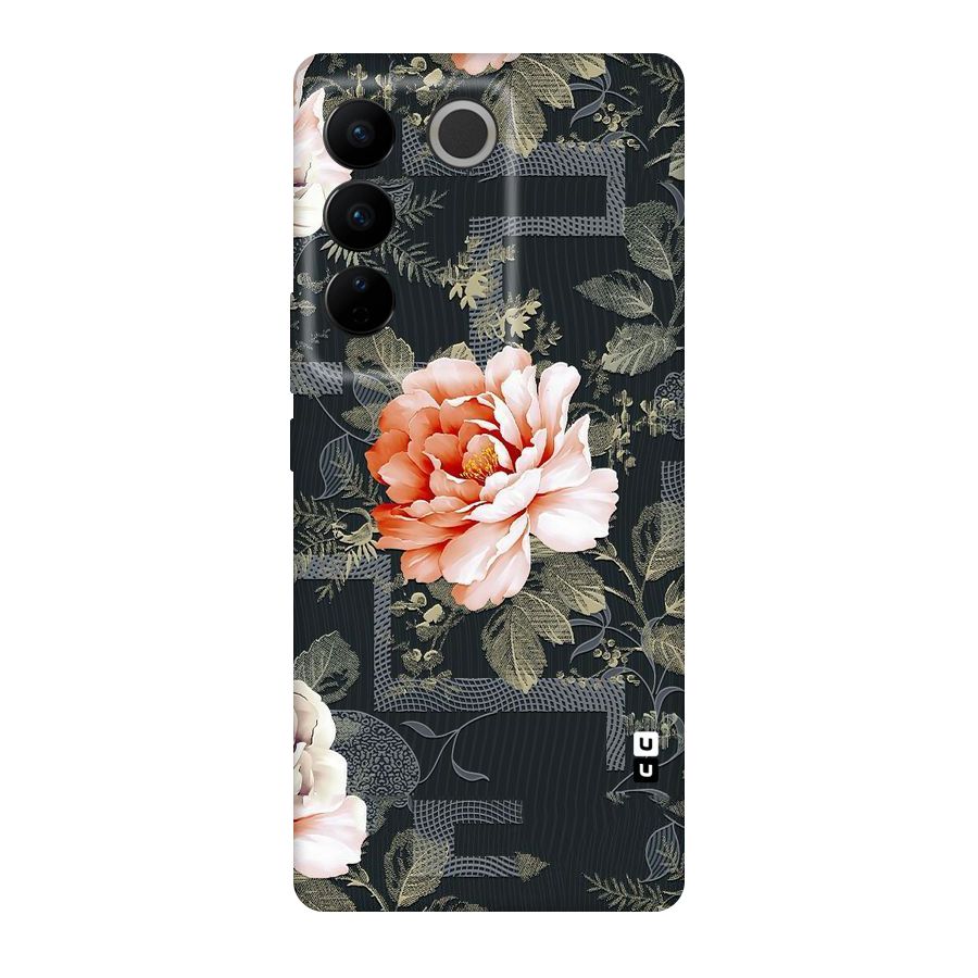 Art And Floral Original Polycarbonate Back Case for Vivo V27