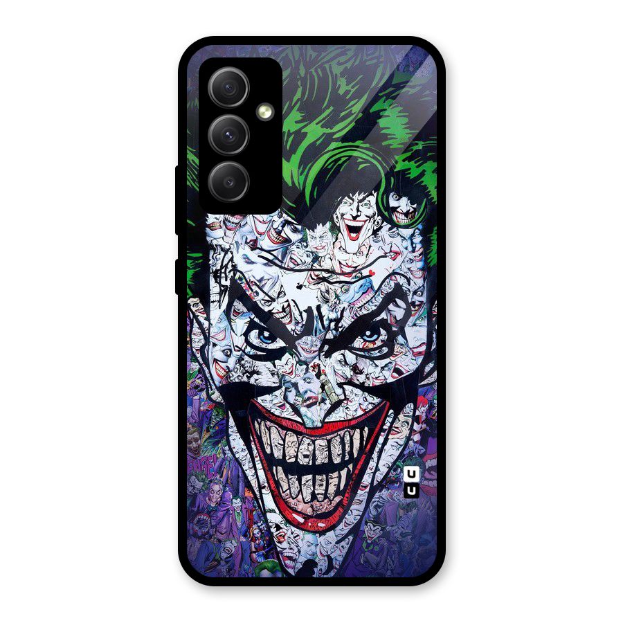 Art Face Glass Back Case for Galaxy A34