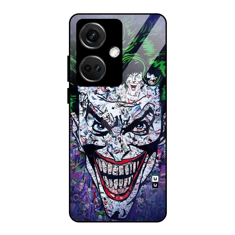Art Face Glass Back Case for OnePlus Nord CE 3 5G
