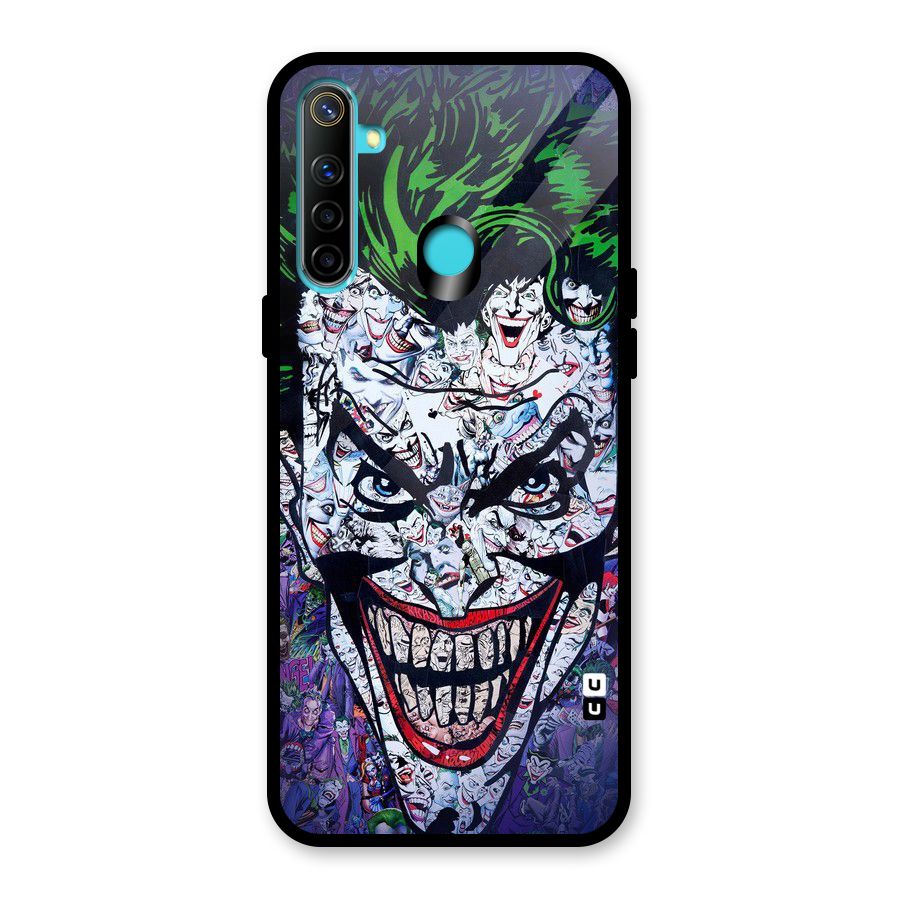 Art Face Glass Back Case for Realme Narzo 10