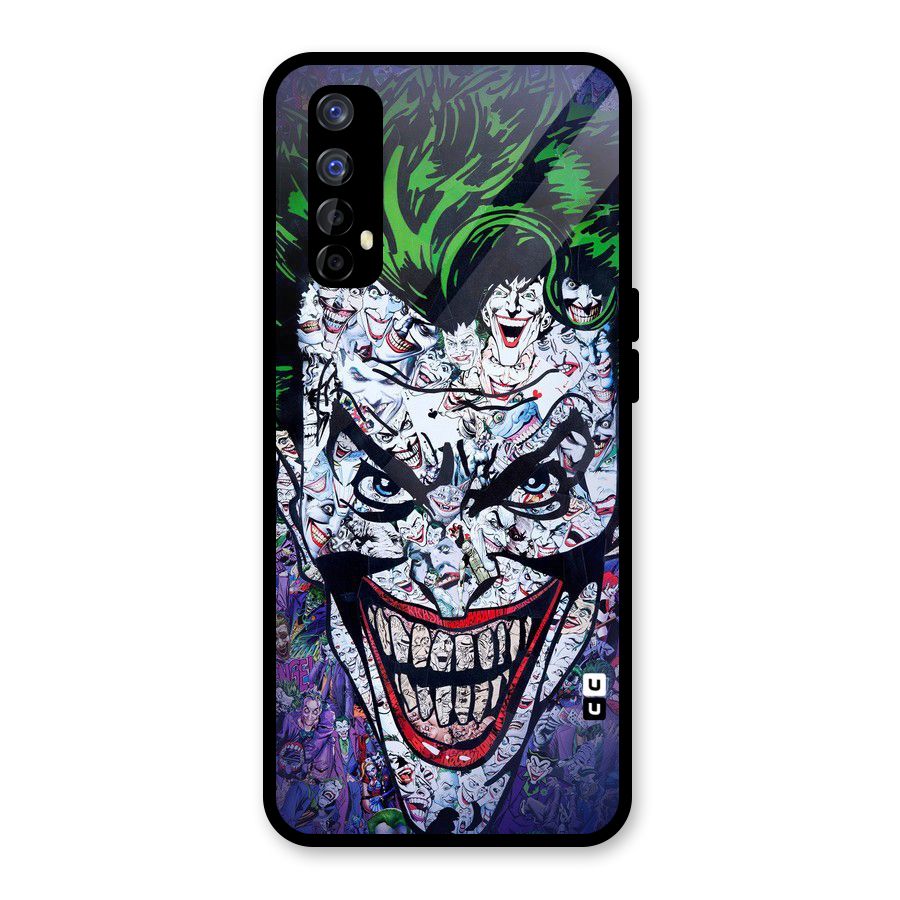 Art Face Glass Back Case for Realme Narzo 20 Pro