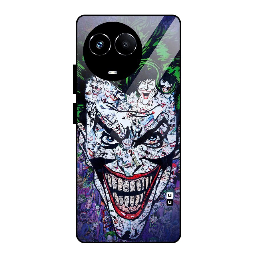 Art Face Glass Back Case for Realme Narzo 60X
