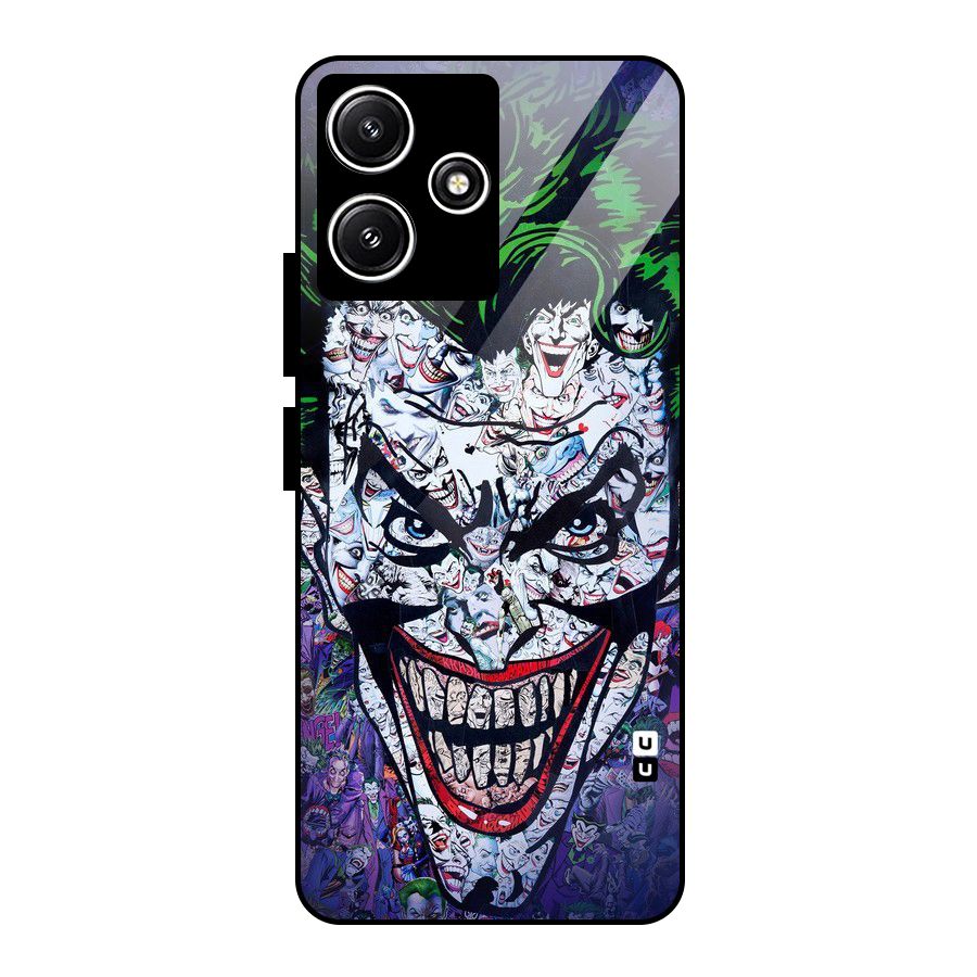 Art Face Glass Back Case for Redmi 12 5G