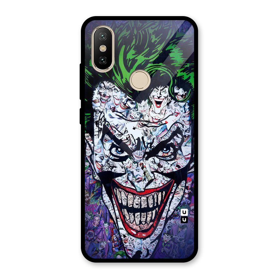 Art Face Glass Back Case for Redmi A2
