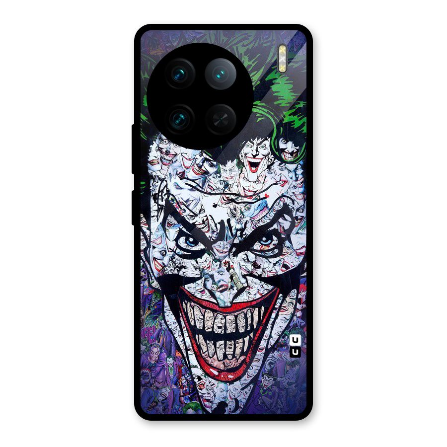 Art Face Glass Back Case for Vivo X90 Pro
