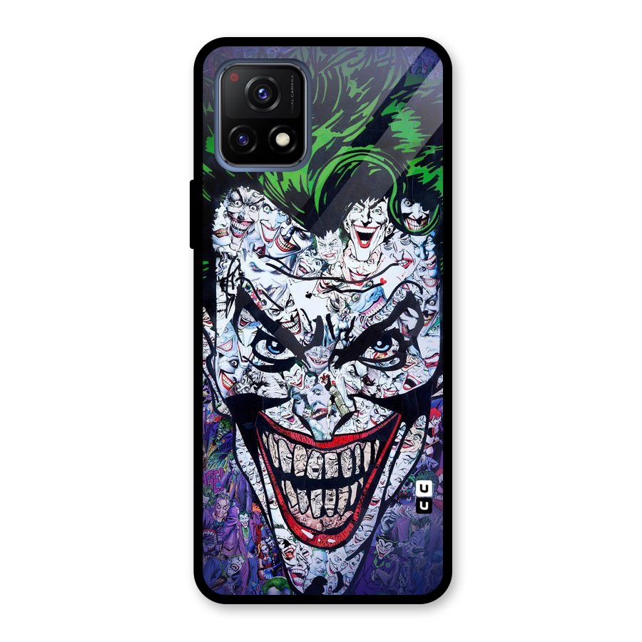Art Face Glass Back Case for Vivo Y72 5G