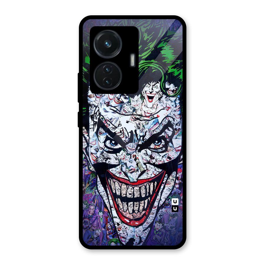 Art Face Glass Back Case for iQOO Z6 44W