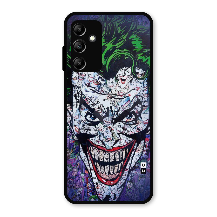 Art Face Metal Back Case for Galaxy A14 5G