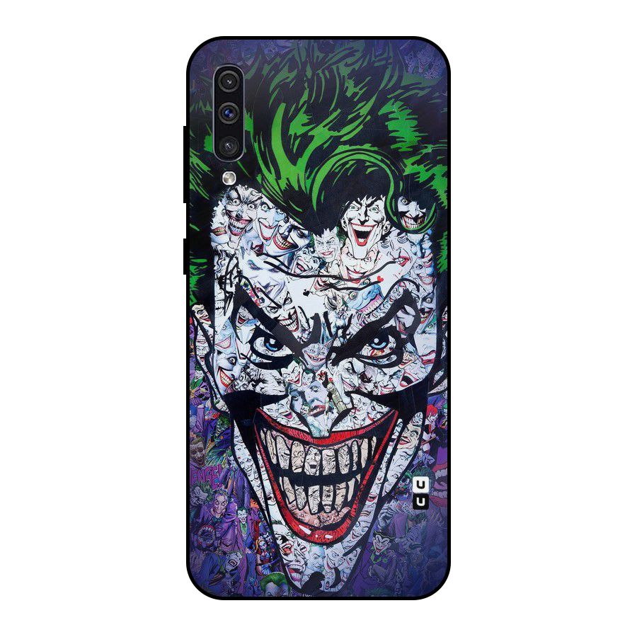 Art Face Metal Back Case for Galaxy A30s