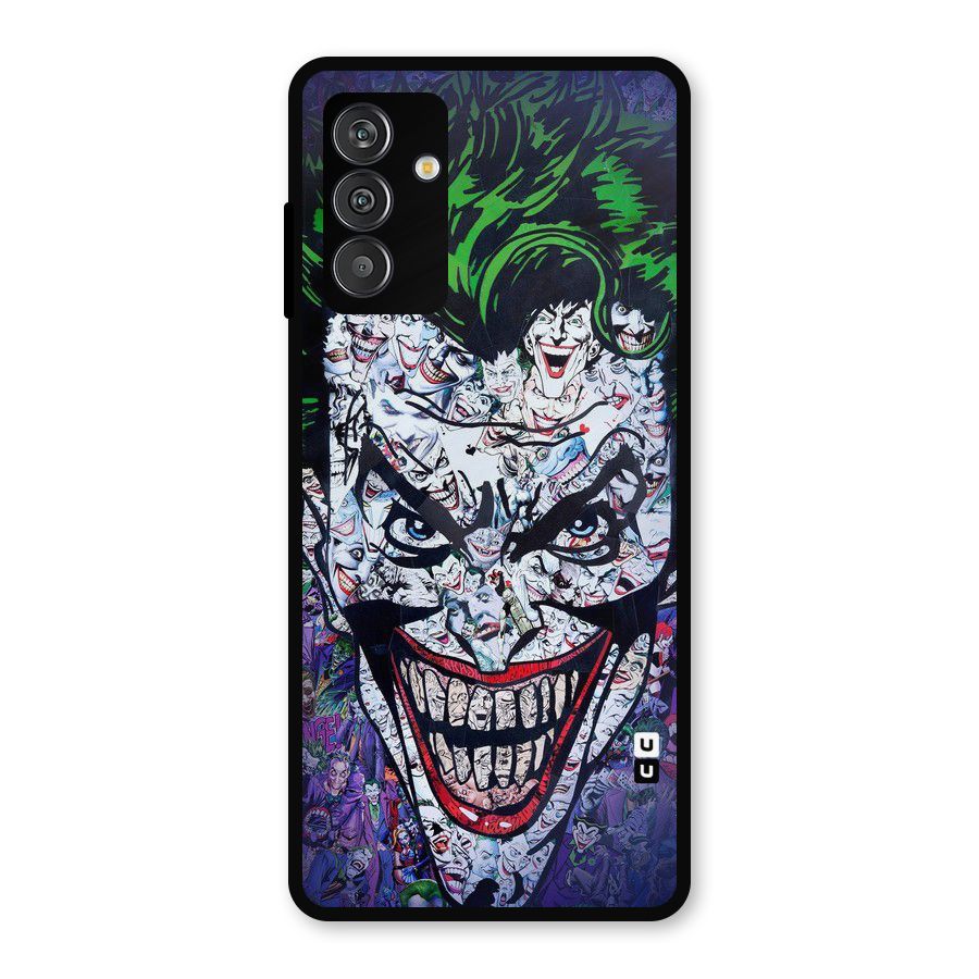 Art Face Metal Back Case for Galaxy F13