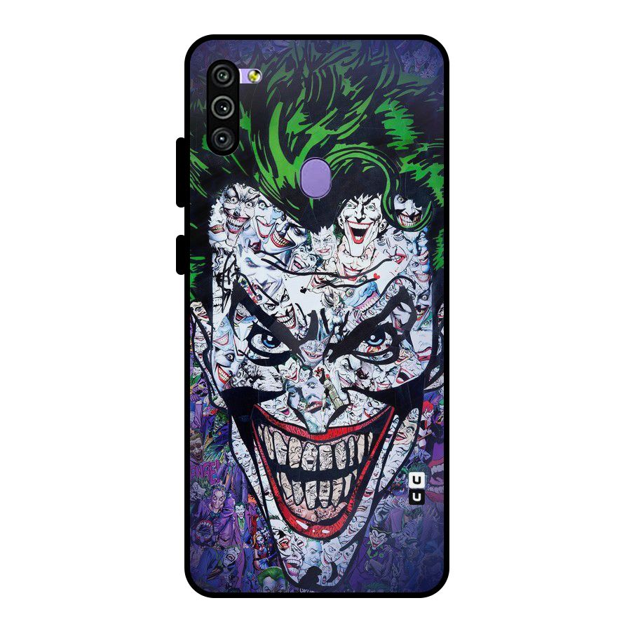 Art Face Metal Back Case for Galaxy M11