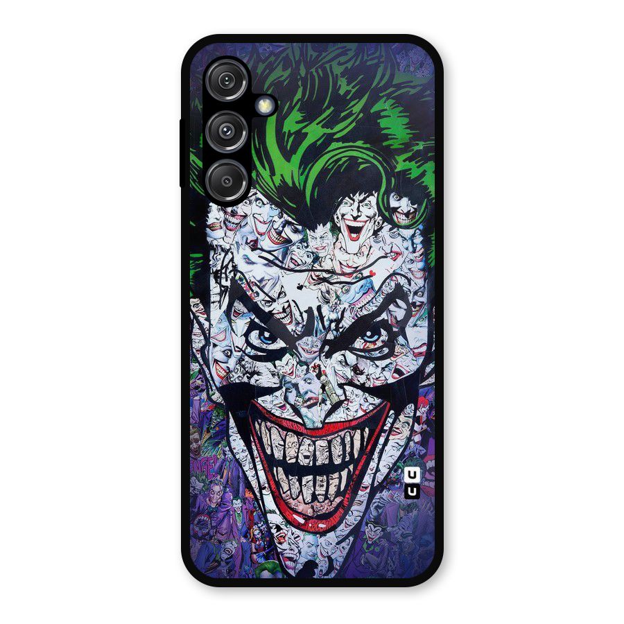 Art Face Metal Back Case for Galaxy M34 5G