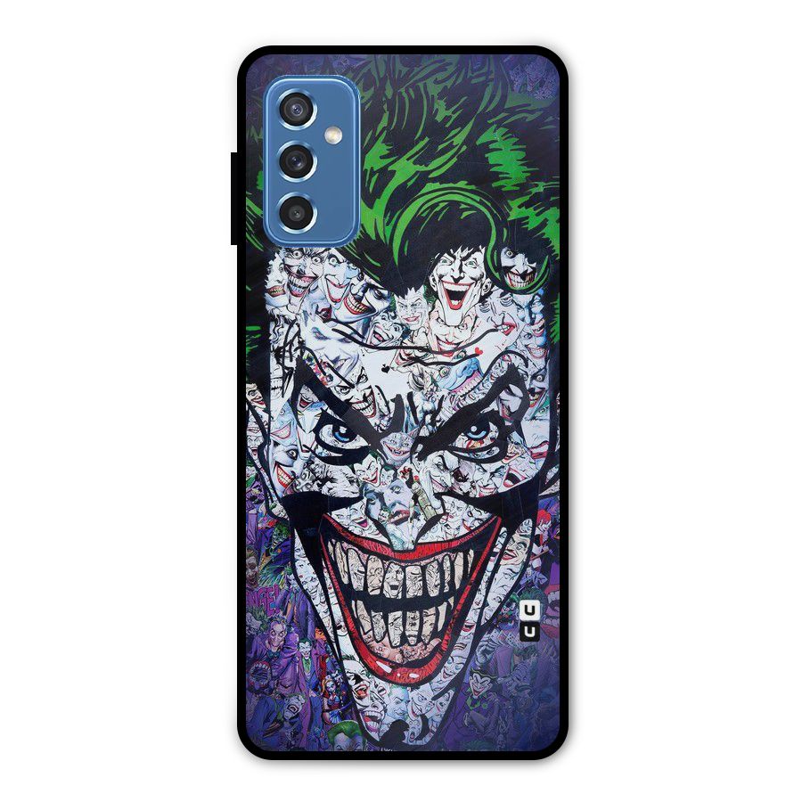 Art Face Metal Back Case for Galaxy M52 5G