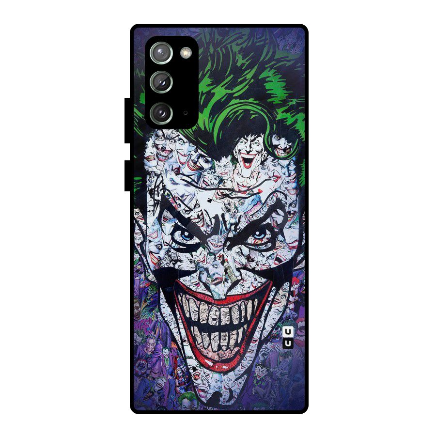 Art Face Metal Back Case for Galaxy Note 20