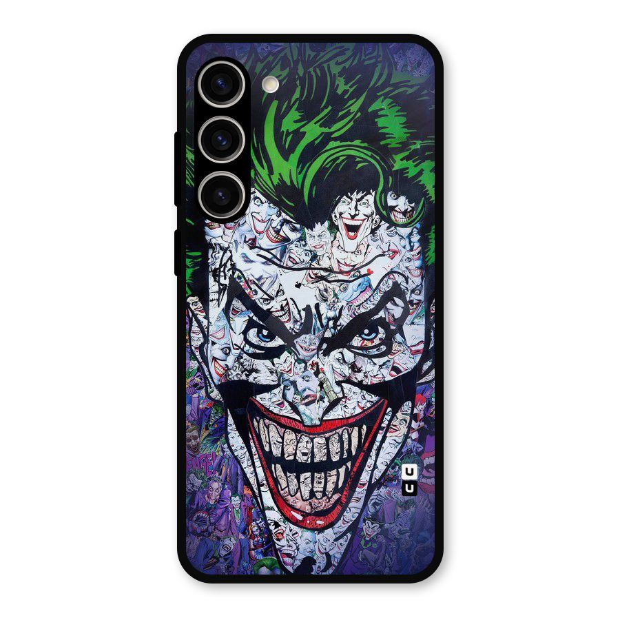Art Face Metal Back Case for Galaxy S23 Plus