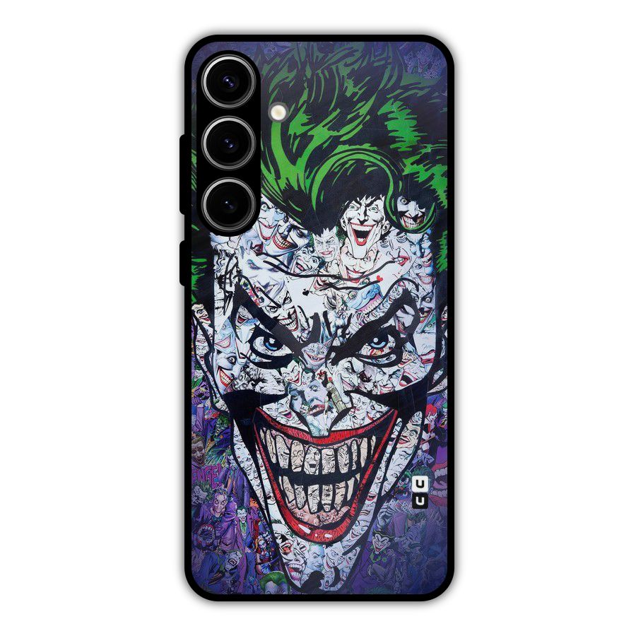 Art Face Metal Back Case for Galaxy S24 Plus