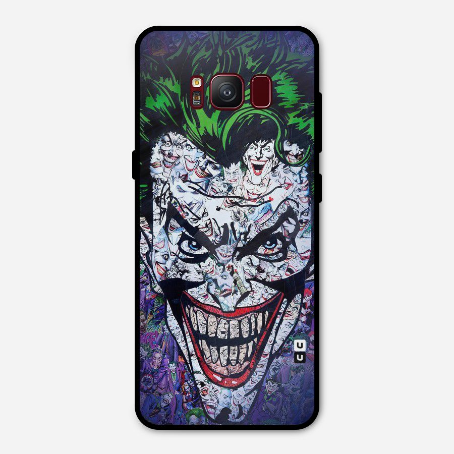 Art Face Metal Back Case for Galaxy S8