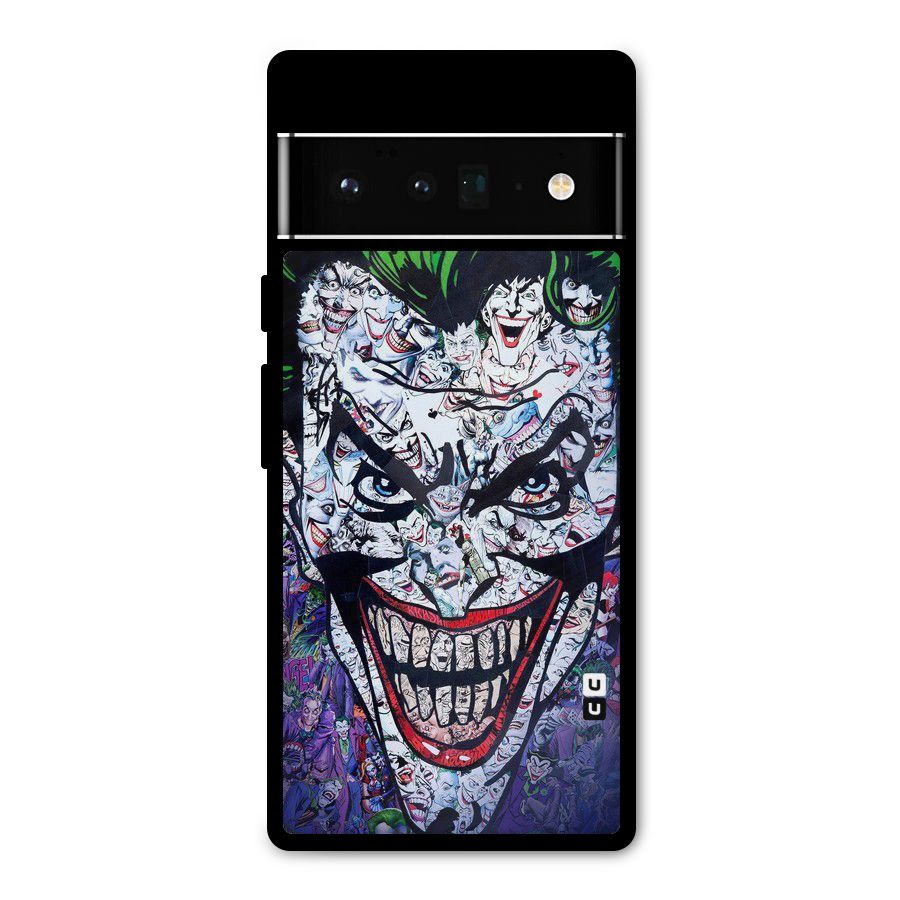 Art Face Metal Back Case for Google Pixel 6 Pro