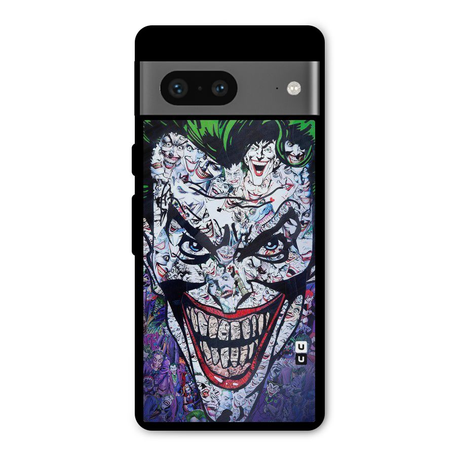 Art Face Metal Back Case for Google Pixel 7