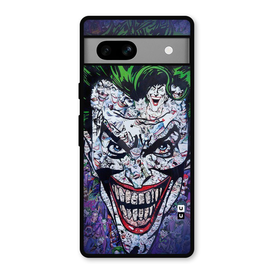 Art Face Metal Back Case for Google Pixel 7a