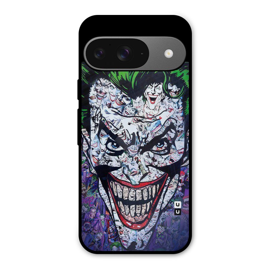 Art Face Metal Back Case for Google Pixel 9
