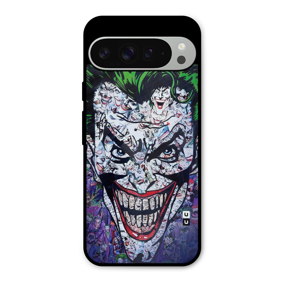 Art Face Metal Back Case for Google Pixel 9 Pro XL