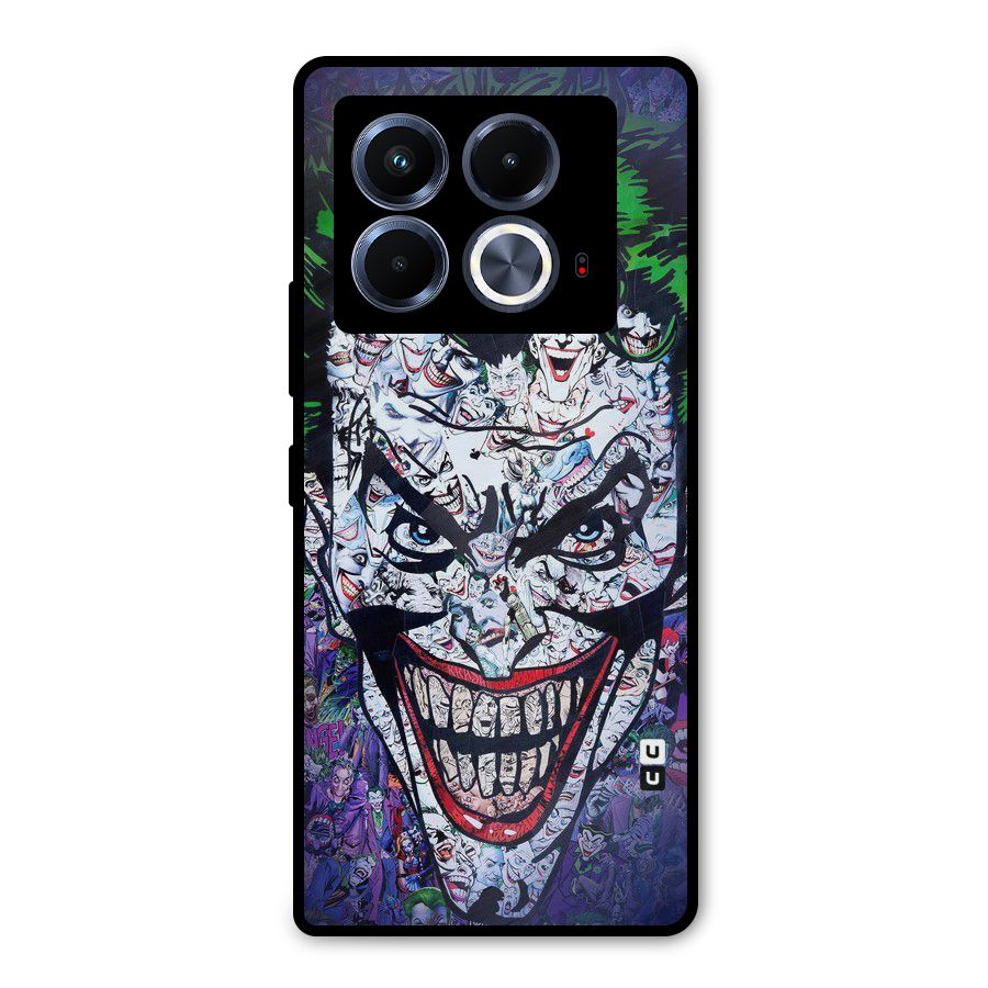 Art Face Metal Back Case for Infinix Note 40 5G