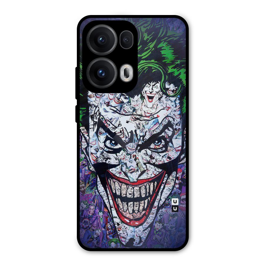 Art Face Metal Back Case for Oppo Reno13 Pro