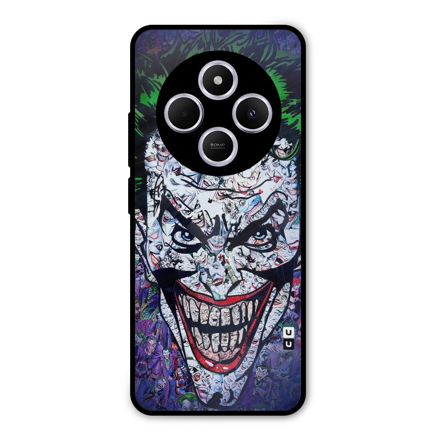 Art Face Metal Back Case for Poco C75 5G